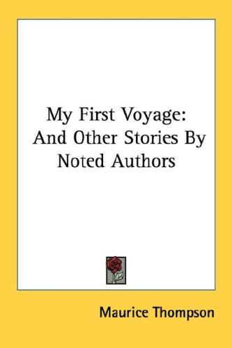Cover for My First Voyage