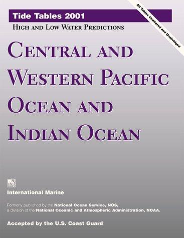 Cover for Tide Tables 2001: Central and Western Pacific Ocean and Indian Ocean 