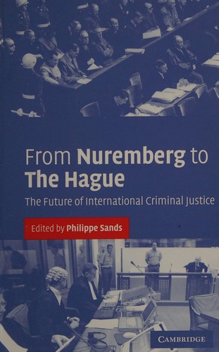 Cover for From Nuremberg to the Hague
