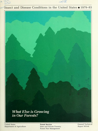 Cover for Insect and disease conditions in the United States, 1979-83