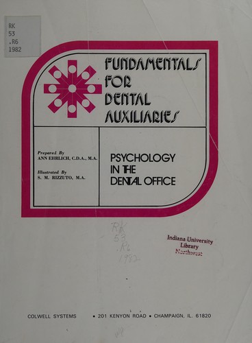Cover for Psychology in the Dental Office (Fundamentals for Dental Auxiliaries)