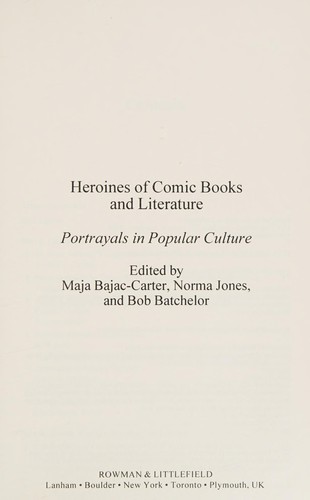 Cover for Heroines of Comic Books and Literature