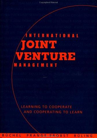 Cover for International joint venture management