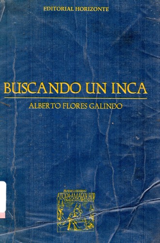 Cover for Buscando un inca