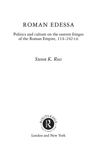 Cover for Roman Edessa