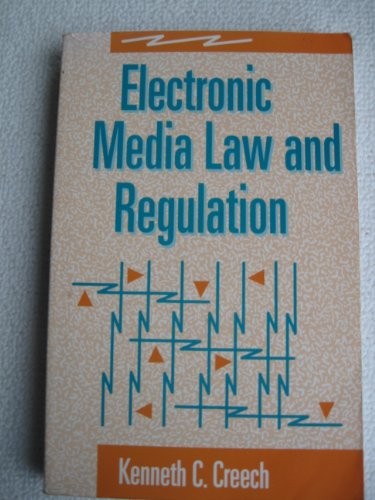 Cover for Electronic media law and regulation
