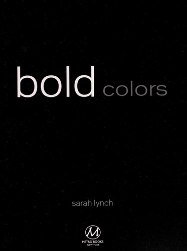 Cover for Bold colors