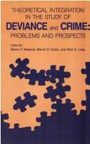 Cover for Theoretical integration in the study of deviance and crime
