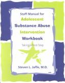 Cover for Staff Manual for Adolescent Substance Abuse Intervention