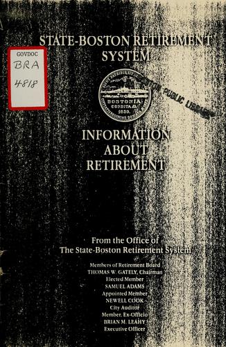 Cover for State-Boston retirement system
