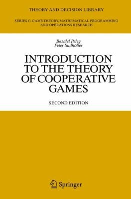 Cover for Introduction to the Theory of Cooperative Games
            
                Theory and Decision Library C