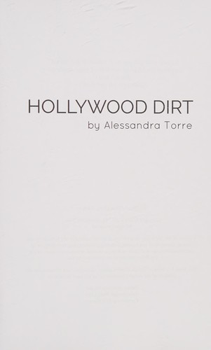 Cover for Hollywood Dirt
