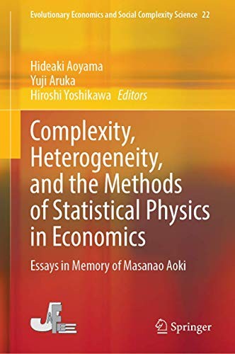 Cover for Complexity, Heterogeneity, and the Methods of Statistical Physics in Economics