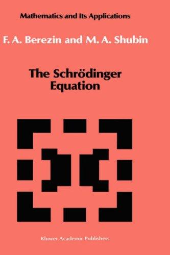 Cover for The Schrödinger equation