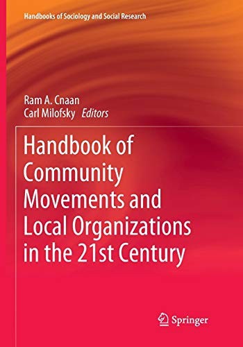 Cover for Handbook of Community Movements and Local Organizations in the 21st Century