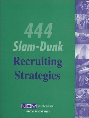 Cover for 444 Slam-Dunk Recruiting Strategies