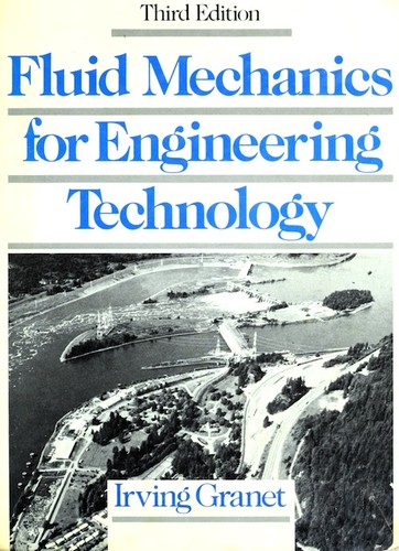Cover for Fluid mechanics for engineering technology