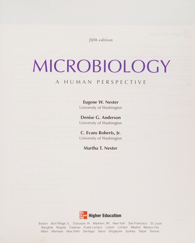 Cover for Microbiology: a human perspective