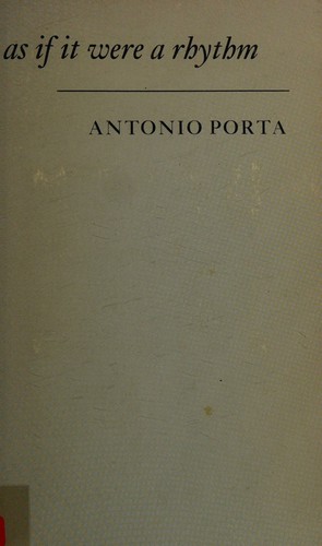 Cover for As if it were a rhythm