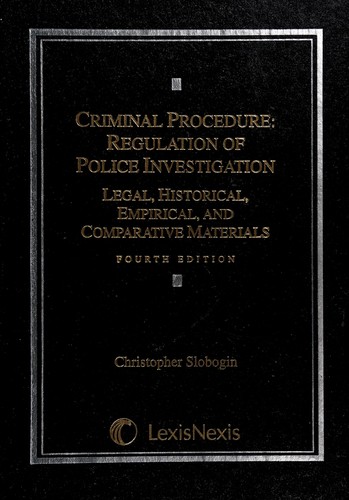 Cover for Criminal procedure