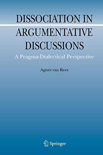 Cover for Dissociation in Argumentative Discussions