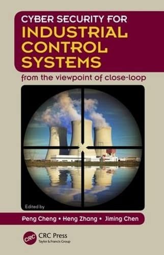 Cover for Cyber Security for Industrial Control Systems