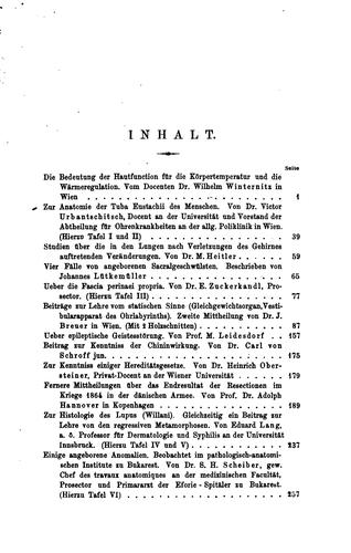 Cover for Medizinische Jahrbücher