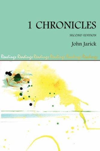 Cover for 1 Chronicles, Second Edition (Readings - A New Biblical Commentary)