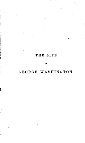 Cover for The Life of George Washington