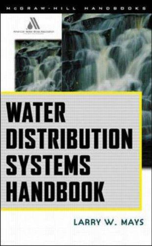 Cover for Water Distribution System Handbook
