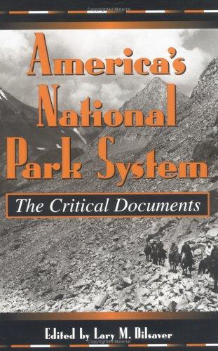 Cover for America's National Park System