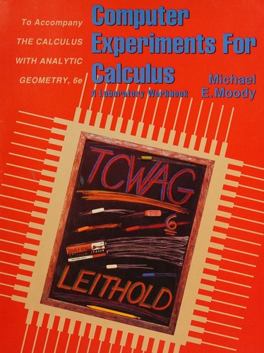 Cover for Computer experiments for calculus