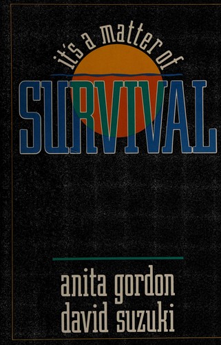 Cover for It's a matter of survival