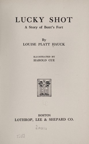 Cover for Lucky shot