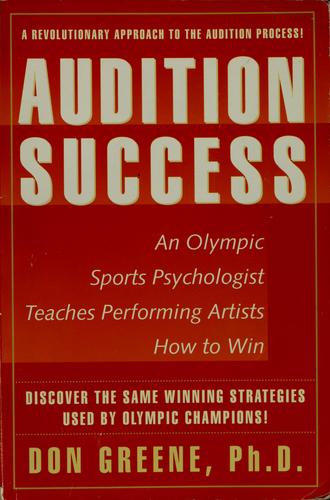 Cover for Audition success