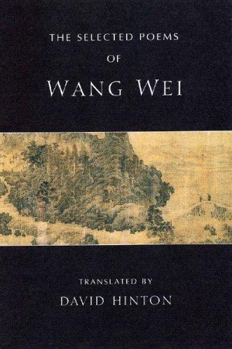 Cover for The selected poems of Wang Wei