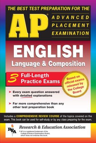Cover for AP English Language & Composition (REA) - The Best Test Prep for the AP Exam (Test Preps)