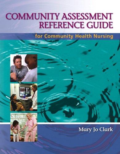 Cover for Community Assessment Reference Guide