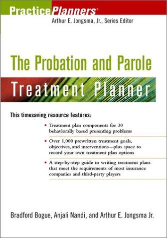 Cover for The Probation and Parole Treatment Planner
