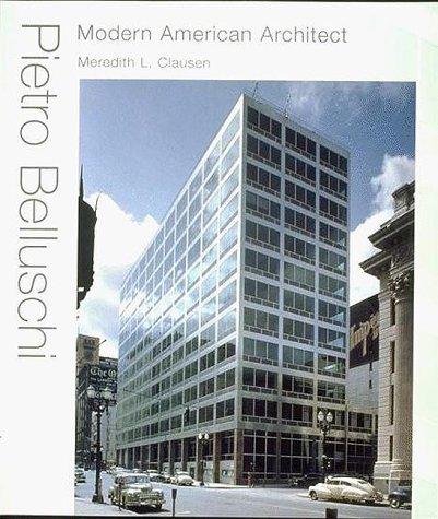 Cover for Pietro Belluschi