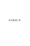 Cover for Paros II 