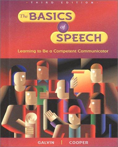 Cover for The basics of speech