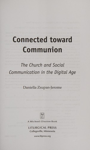 Cover for Connected toward Communion