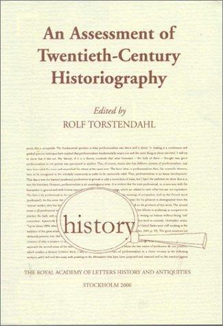 Cover for An Assessment of twentieth-century historiography