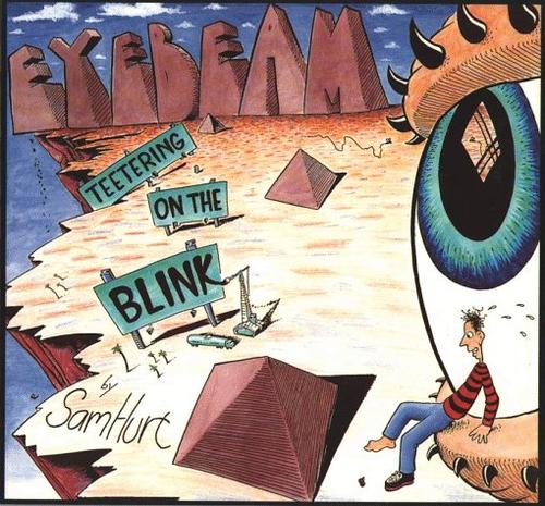 Cover for Eyebeam, teetering on the Blink