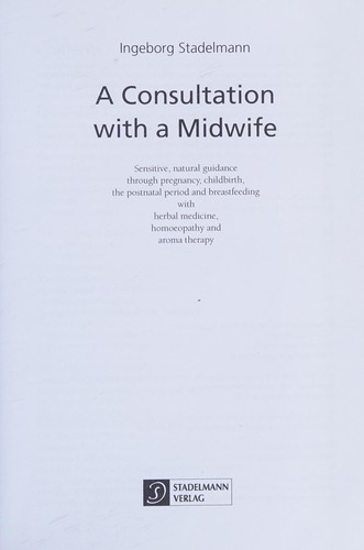 Cover for Consultation with a Midwife
