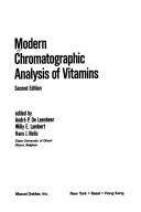 Cover for Modern chromatographic analysis of vitamins