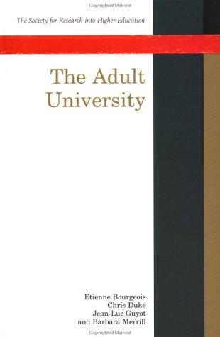 Cover for The adult university