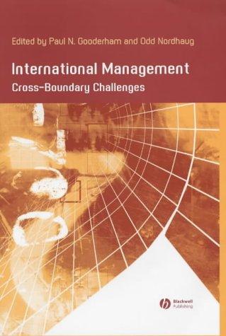 Cover for International Management
