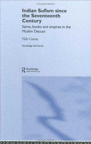 Cover for Indian Sufism since the seventeenth century